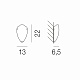настенный светильник ap calice 22 rs or vistosi