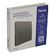 выключатель двухклавишный беспроводной feron smart графит tm92 51024