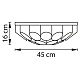 потолочная люстра lightstar siena 720222