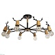 потолочная люстра loft it sven 10024/8 black