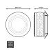 встраиваемый светильник gauss backlight bl092