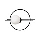 бра loft it circle 10143 black