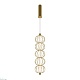 подвесной светодиодный светильник maytoni golden cage mod216pl-l10g3k