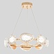 подвесная люстра crystal lux felicidad sp64w led