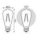 лампа светодиодная gauss filament e27 10w 4100k 157802210