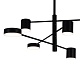 потолочная люстра kink light мекли 07649-6d,19(3000k)