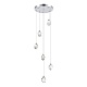 подвесная светодиодная люстра st luce cascato sl6114.103.06