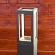 уличный светодиодный светильник elektrostandard frame 1529 techno led серый 4690389172373