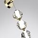 настенный светильник odeon light jemstone 5085/17wl