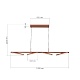 подвесная люстра st luce euclidics sl1018.603.04