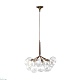 подвесная люстра loft it bunch 10048/6 brown
