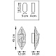 настенный светильник lightstar varese 731653