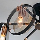 потолочный светильник eurosvet gallo 70121/6 черный smart a052341