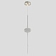 подвесной светильник crystal lux glass sp3w led chrome
