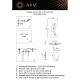 настенный светильник aployt fifi apl.095.01.24