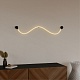 настенный светильник lightera tura le103w-158bb stainless