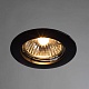 встраиваемый светильник arte lamp basic a2103pl-1bk
