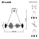 подвесная люстра st luce enigma sl6018.203.64