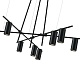 потолочная люстра kink light рия 07621-9,19
