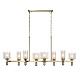 подвесная люстра odeon light saga classic 5088/8a