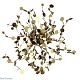 бра crystal lux garden ap-pl3 d400 gold
