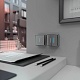 выключатель двухклавишный с подсветкой werkel gallant серебряный w5020106 4690389167119