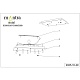 основание потолочное 8l mantra modular light florones 9387