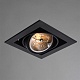встраиваемый светильник arte lamp a5935pl-1bk