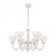 подвесная люстра arte milano 347837/6 wt+sl