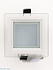 встраиваемый светильник elvan vls-705sq-6w-wh-wh