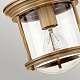 потолочный светильник hinkley hadrian qn-hadrian-mini-f-br-clear